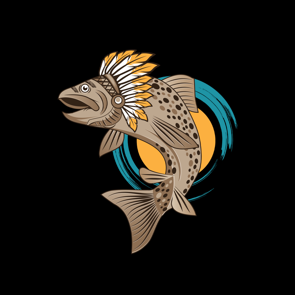 Trout Leaf logo
